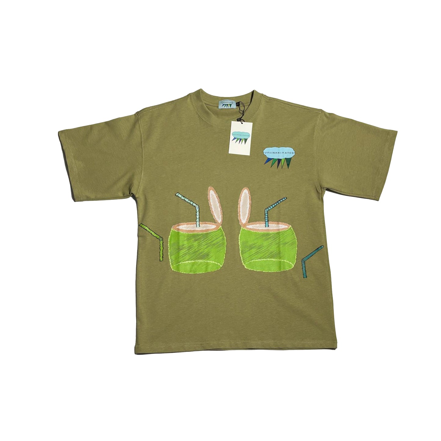 Unisex Oversized T-shirt Coconut Water Design