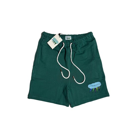 Men Green Shorts
